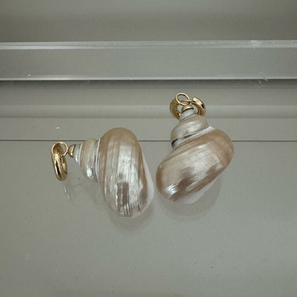 Anthropologie Sea Shell Earrings - Picture 1 of 3
